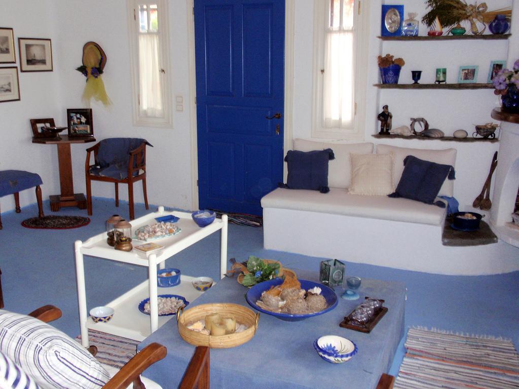 Kourtali Private Beach House Gavrio Exterior foto