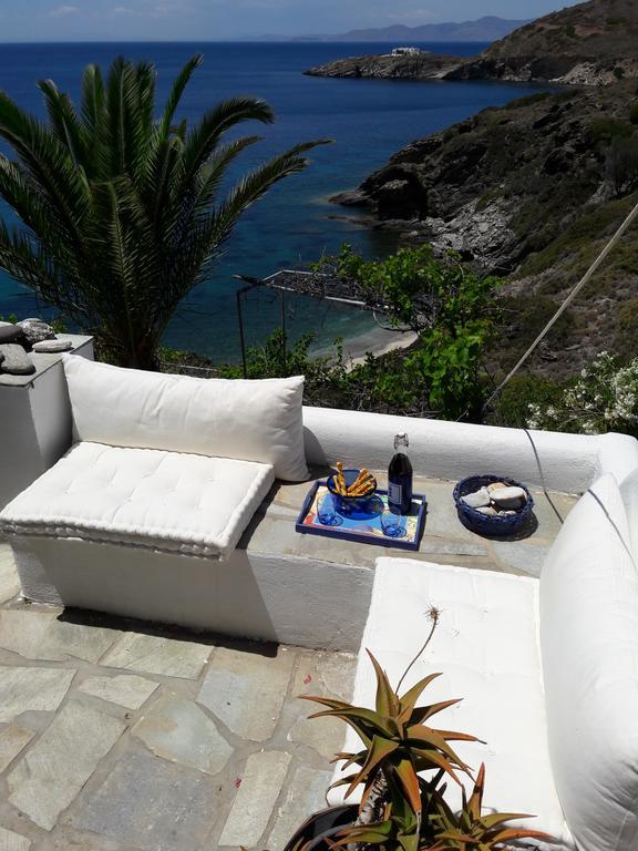 Kourtali Private Beach House Gavrio Exterior foto