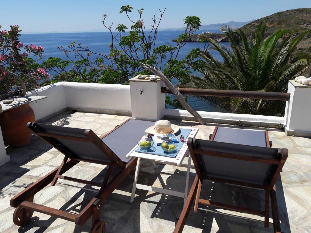 Kourtali Private Beach House Gavrio Exterior foto