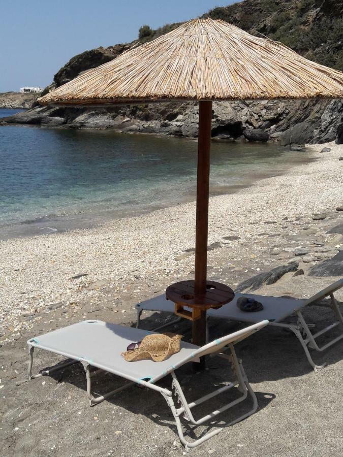 Kourtali Private Beach House Gavrio Exterior foto
